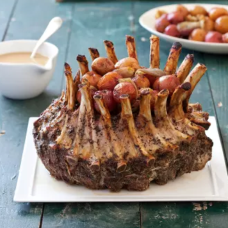 Crown roast of pork