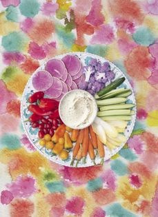 Crudités platter