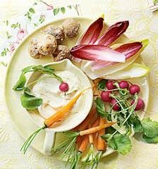 Crudités with aïoli