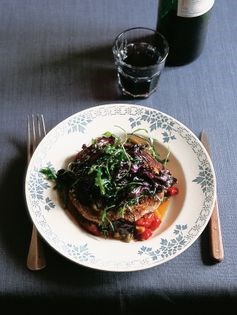 Crumbed rolled calf's head with almonds (Tête de veau panée aux amandes)
