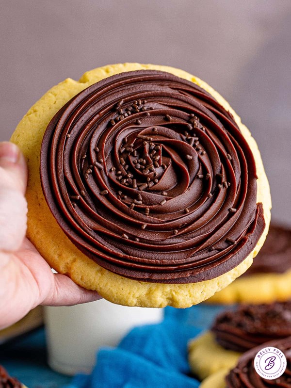 Crumbl chocolate cupcake cookies {copycat}