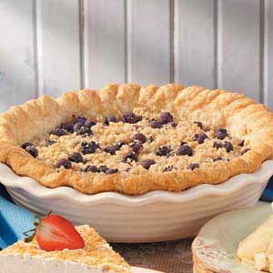 Crumbleberry pie