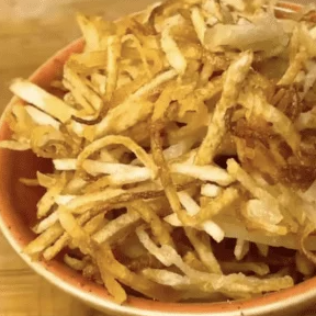 Crunchy baby fries