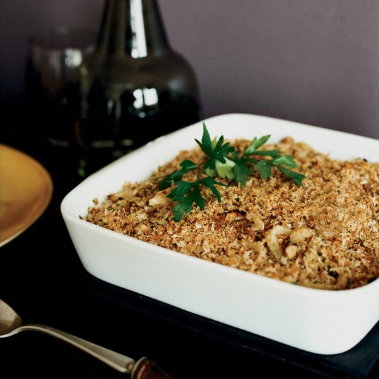 Crunchy baked fennel