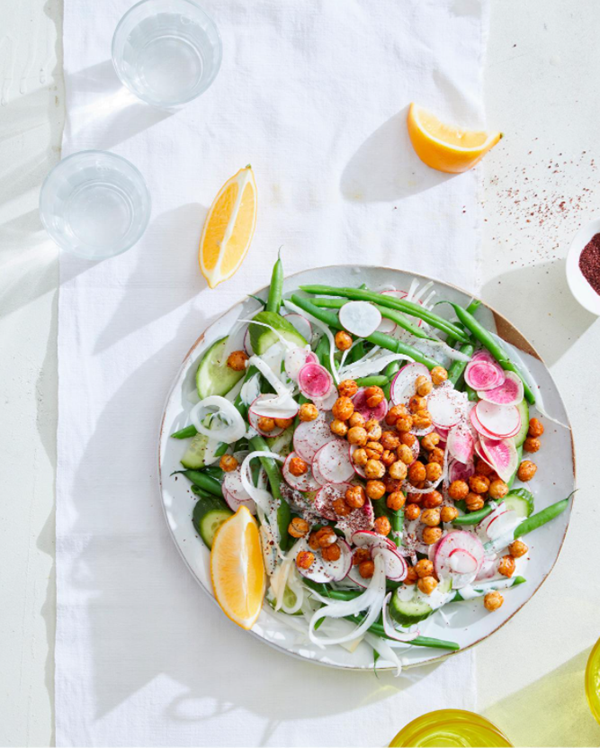 Crunchy beans [salad]