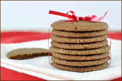 Crunchy blackstrap molasses cookies