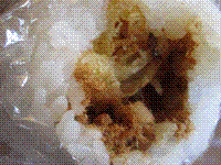Crunchy breakfast rice rolls (Zīfàntuán / 栥飯團)