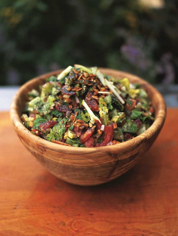 Crunchy chopped salad