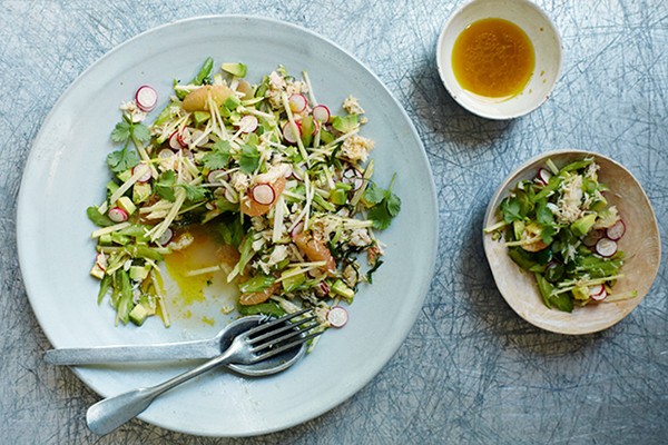 Crunchy crab salad