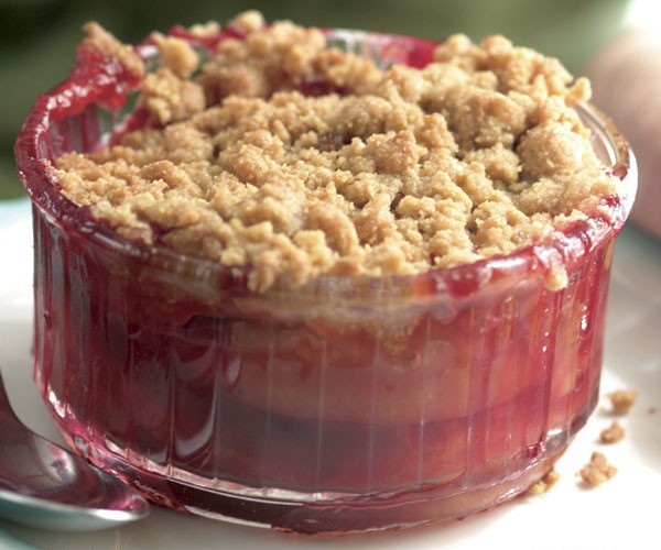 Crunchy crisp topping
