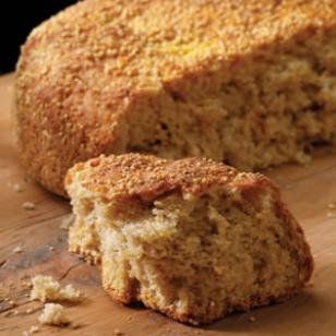 Crunchy-munchy corn & millet bread