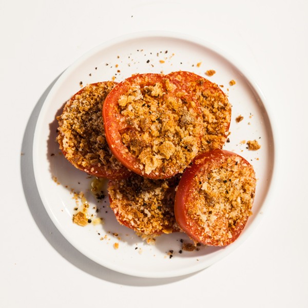 Crunchy oil-cured tomatoes