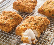 Crunchy oven-fried fish