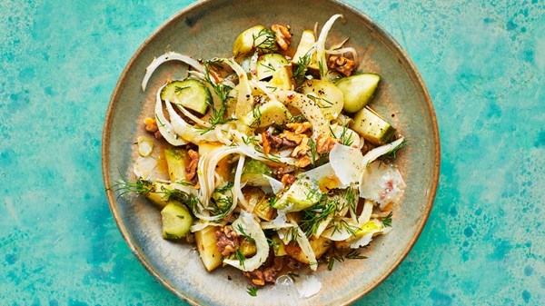 Crunchy pickle salad