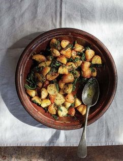 Crunchy poppy seed potatoes