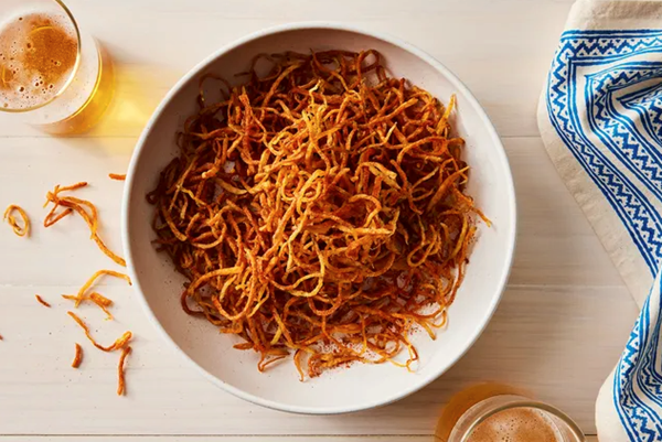Crunchy potato sticks