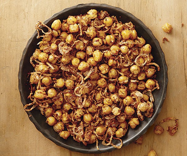 Crunchy rooibos chickpeas