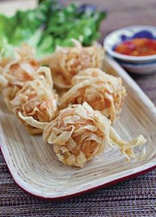 Crunchy shrimp balls