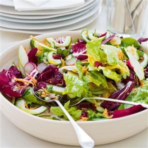 Crunchy spring salad