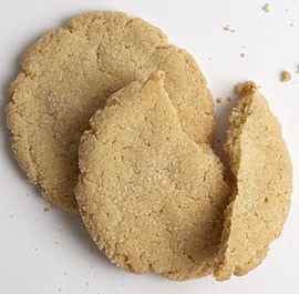 Crunchy sugar cookies