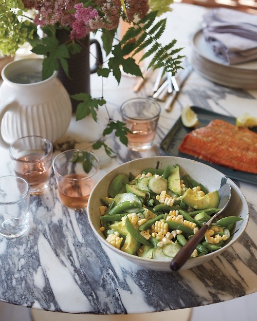 Crunchy summer salad