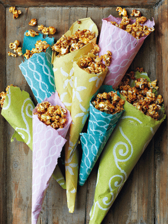 Crunchy toffee popcorn
