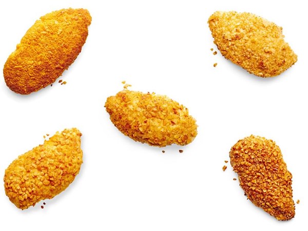 Crusted chicken cutlets