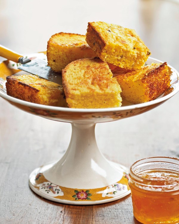 Crusty cornbread