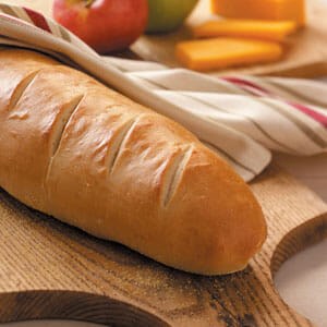 Crusty French bread