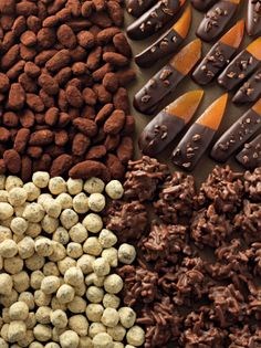 Crystallized almonds in gianduja