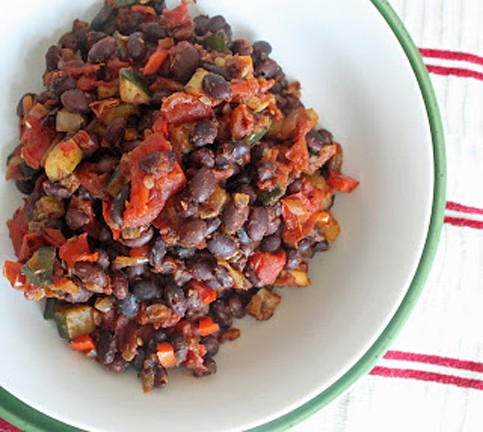 Cuban black beans and rice