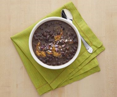 Cuban black beans and rice (Moros y Cristianos)