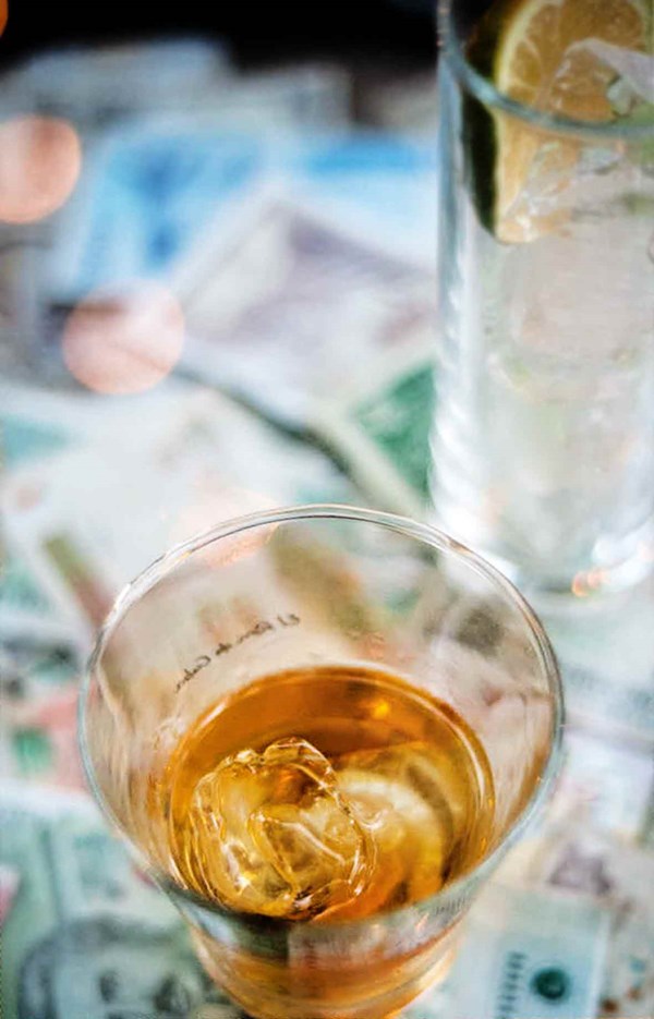Cuban cachaça cocktail