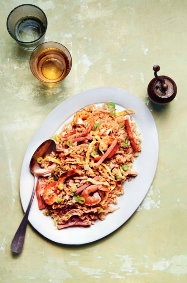 Cuban fried rice (Arroz frito a la Cubana)