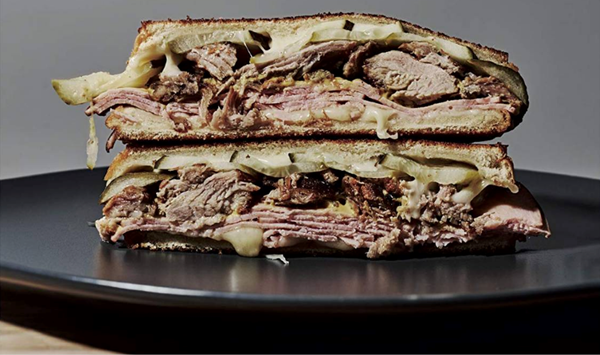 Cuban grilled cheese
