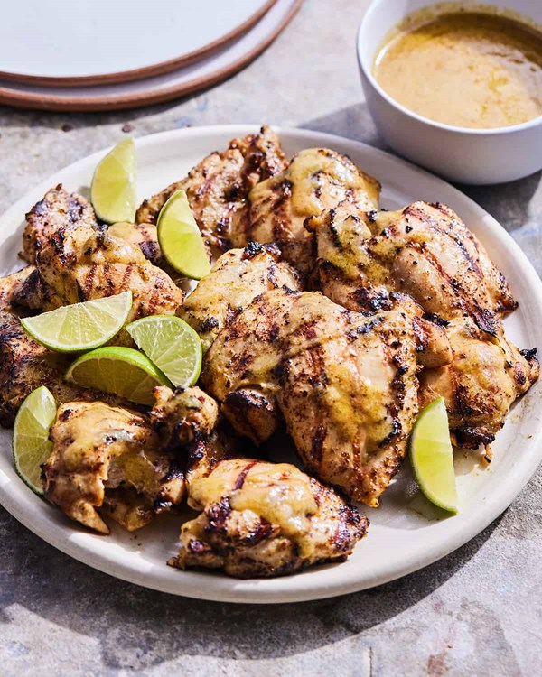 Cuban mojo chicken thighs