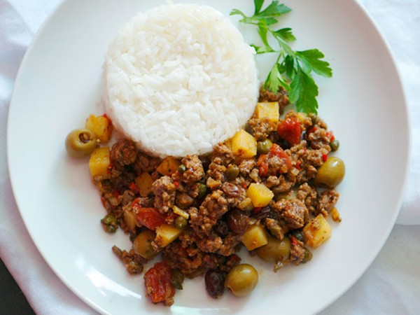 Cuban picadillo