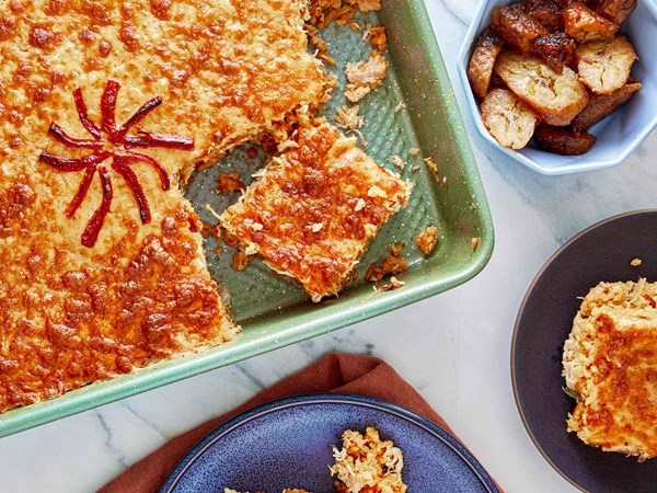 Cuban rice casserole (Arroz imperial)