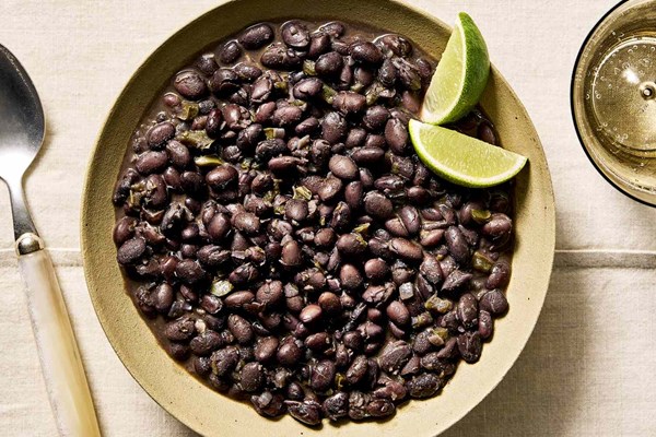 Cuban-style black beans