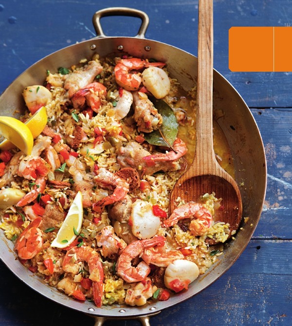 Cuban-style paella