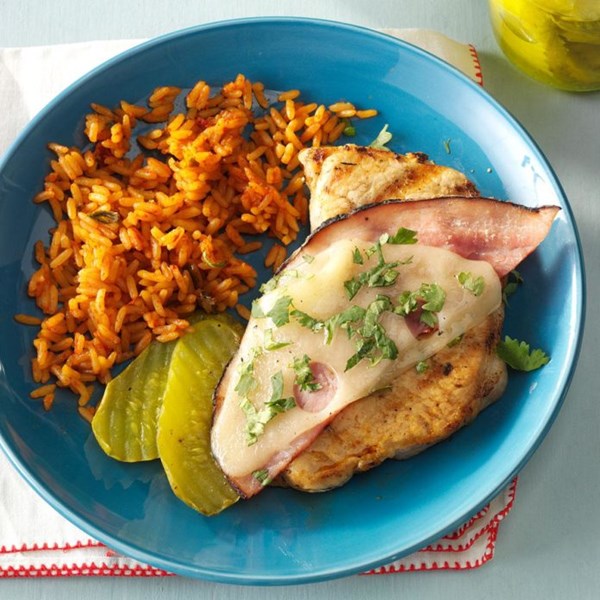 Cuban-style pork chops