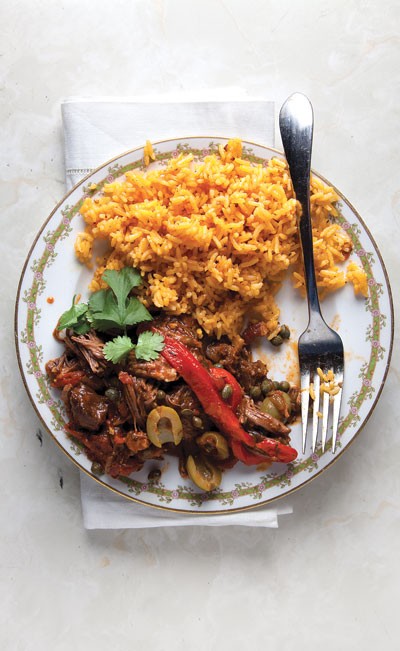 Cuban-style ropa vieja