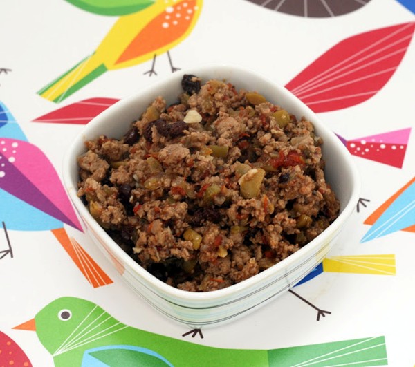 Cuban-style turkey picadillo