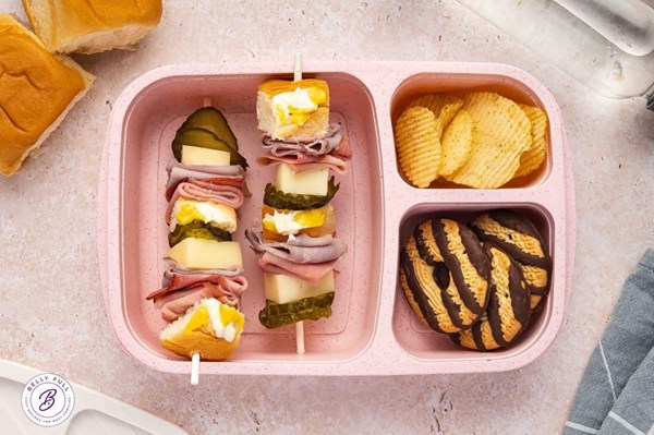Cubano sandwich on a stick