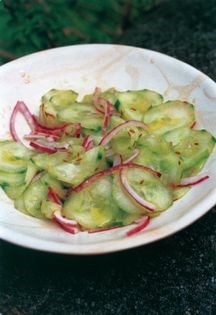 Cucumber & cumin salad