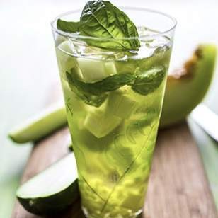 Cucumber & melon sangria