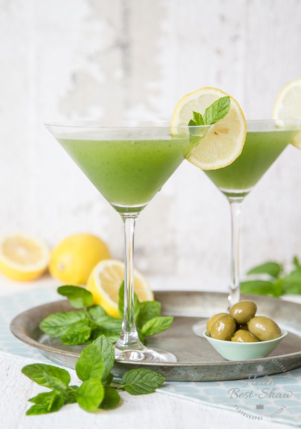 Cucumber & mint martini