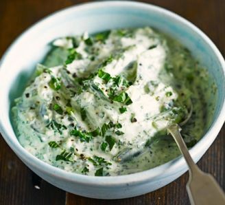 Cucumber & mint relish 
