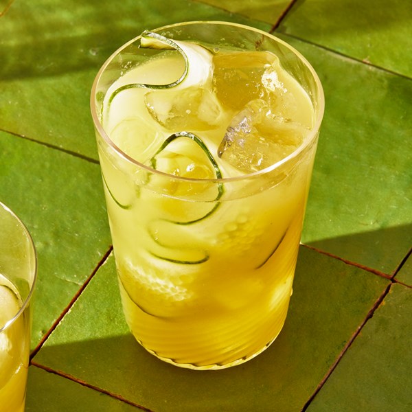 Cucumber agua fresca [José Roberto Ricalde Gonzalez, Refettorio Mexico City]