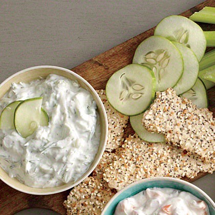 Cucumber and dill dip